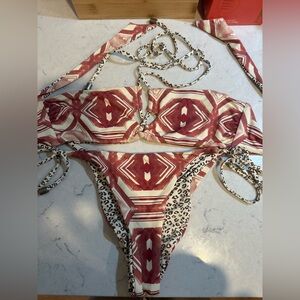 Reversible bathing suit great condition